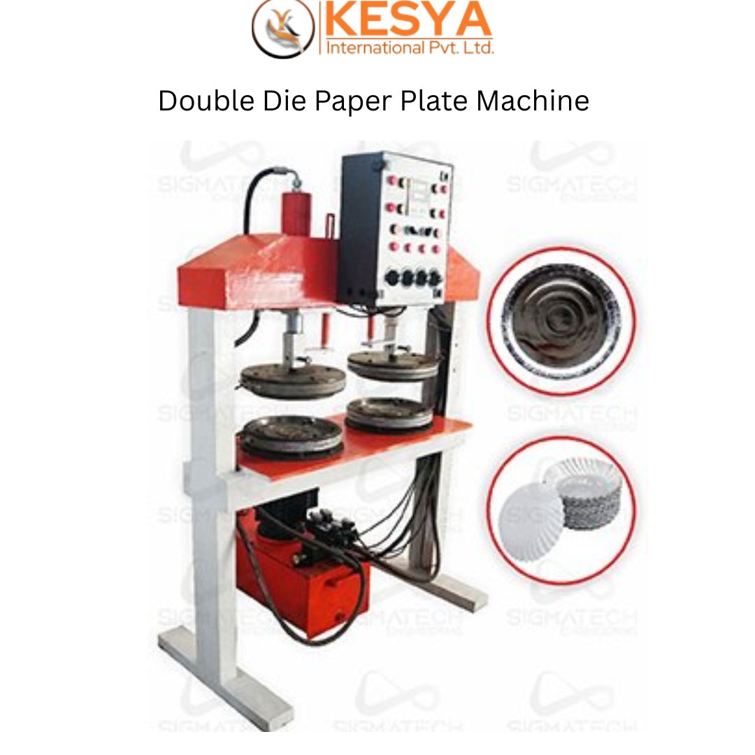 Double Die Paper Plate Machine